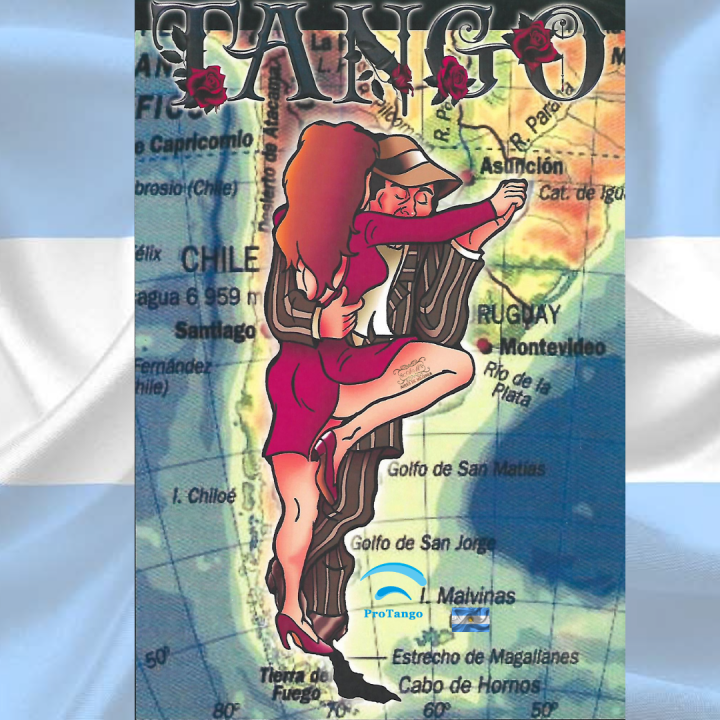Pareja de tango en Buenos Aires